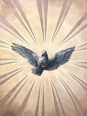 Detail from a fresco at the Karlskirche in Vienna