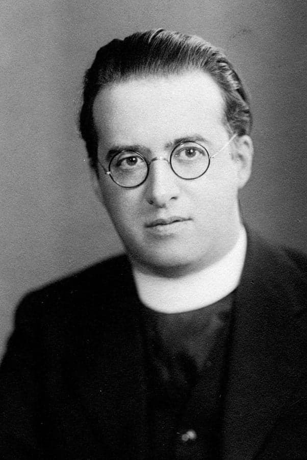 Photograph of Abbé Georges Lemaître (1894-1966) in the early 1930s