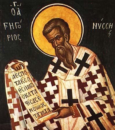 Gregory of Nyssa by Theophan the Greek, in Anapausas Meteora, Greece.