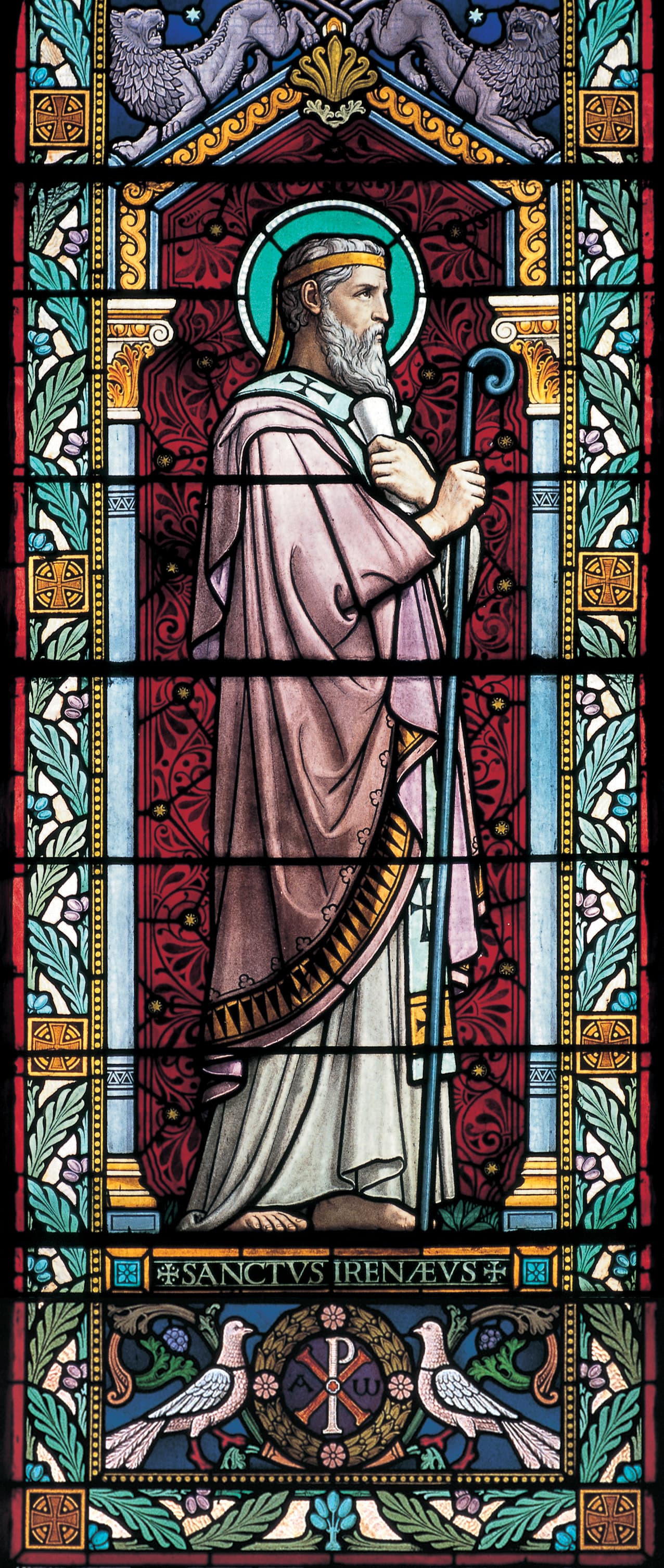 Saint Irénée ; Vitraux de Lucien Bégule (1901), Église Saint-Irénée .