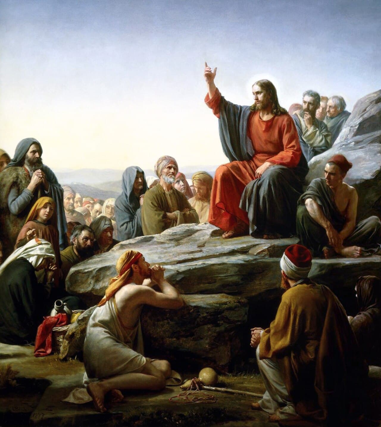 Bjergprædiken, illustrating Matthew 5:48